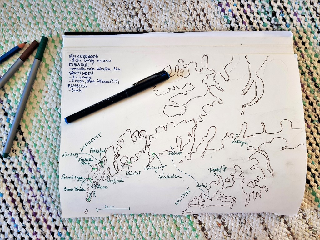 Plääni: Lofootit kesällä&nbsp;2019